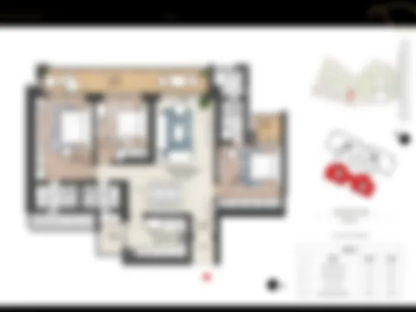 Prestige Sector 92 2 BHK Floor Plan