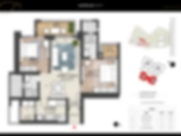 Prestige Sector 92 4 BHK Floor Plan